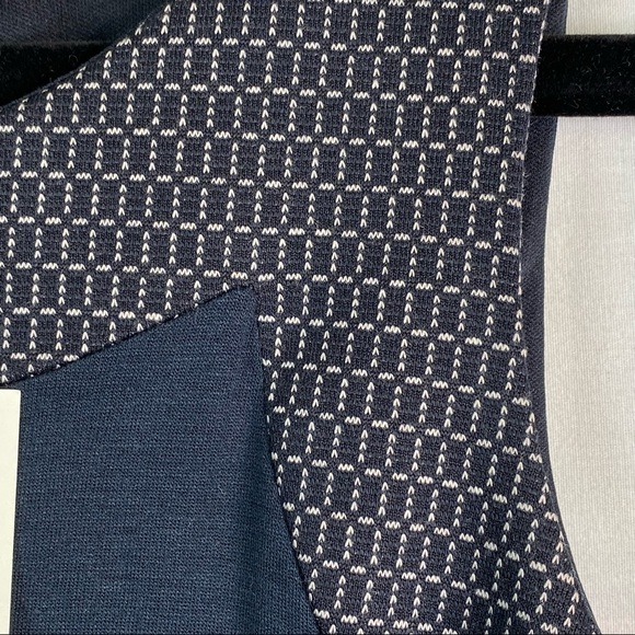 Banana Republic Black Sleeveless Bodycon Contrast Trim Dress NEW 2 - Picture 4 of 9